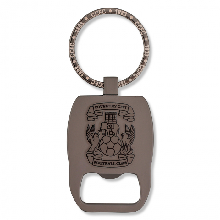 Coventry Midnight Bottle Opener Keyring