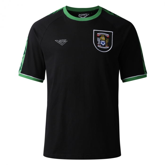 Coventry City Retro 94-95 Away Ringer Tee