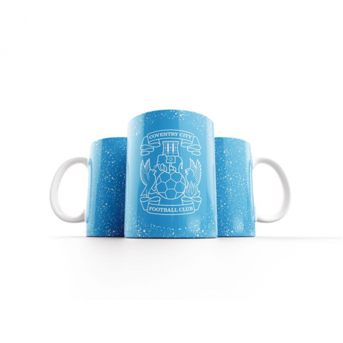 Coventry City Crest Speckles Mug